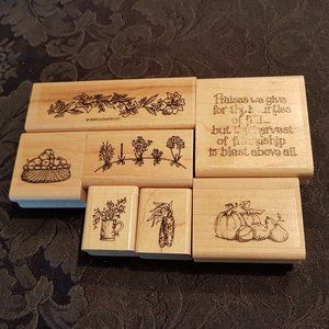 Harvest Fall Stampin Up and Other Stamps Mix Craft